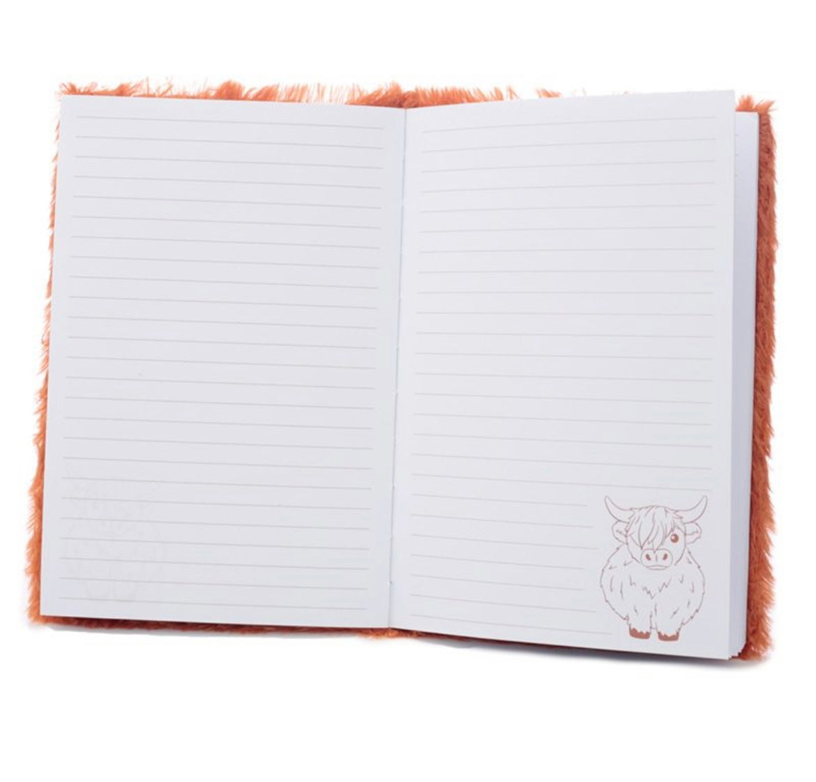 Highland Cow Note Book