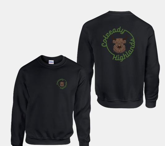 Colready Highlands Jumper Black or Cream