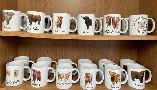 Colready Highland Mugs