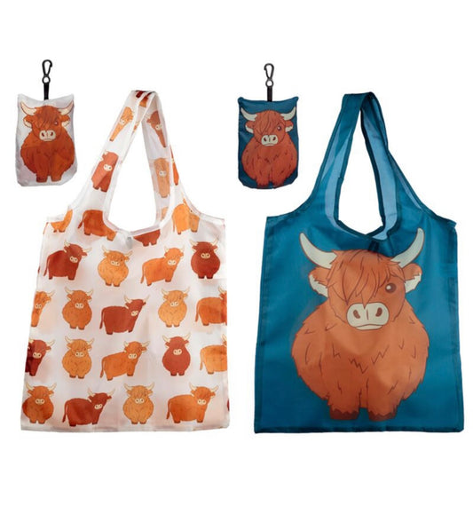 Highland Cow Shopping Bag